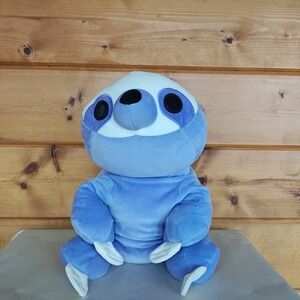 ZURU Hug-A-Lumps Sydney The Sloth Weighted Plush Purple HTF Lovey Comfort Animal